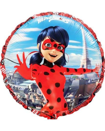 Круг Леди Баг Красный